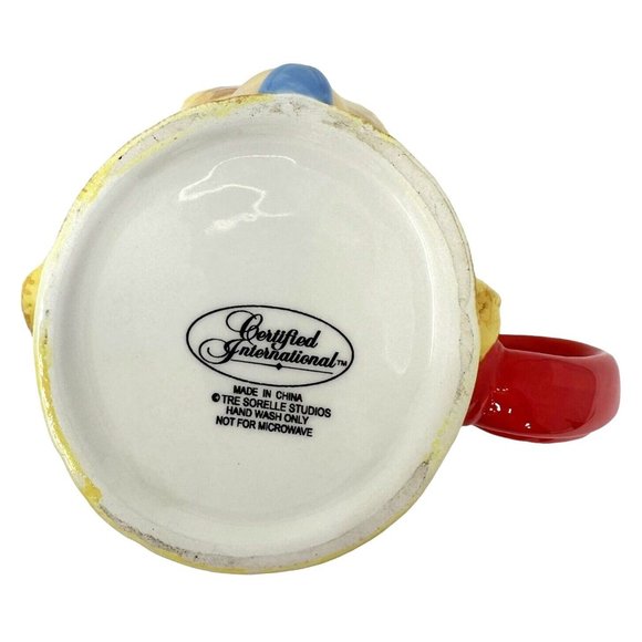 Certified International Golden Retriever Dog Coffee Mug Cup Hand Painted 18 oz - Picture 6 of 7